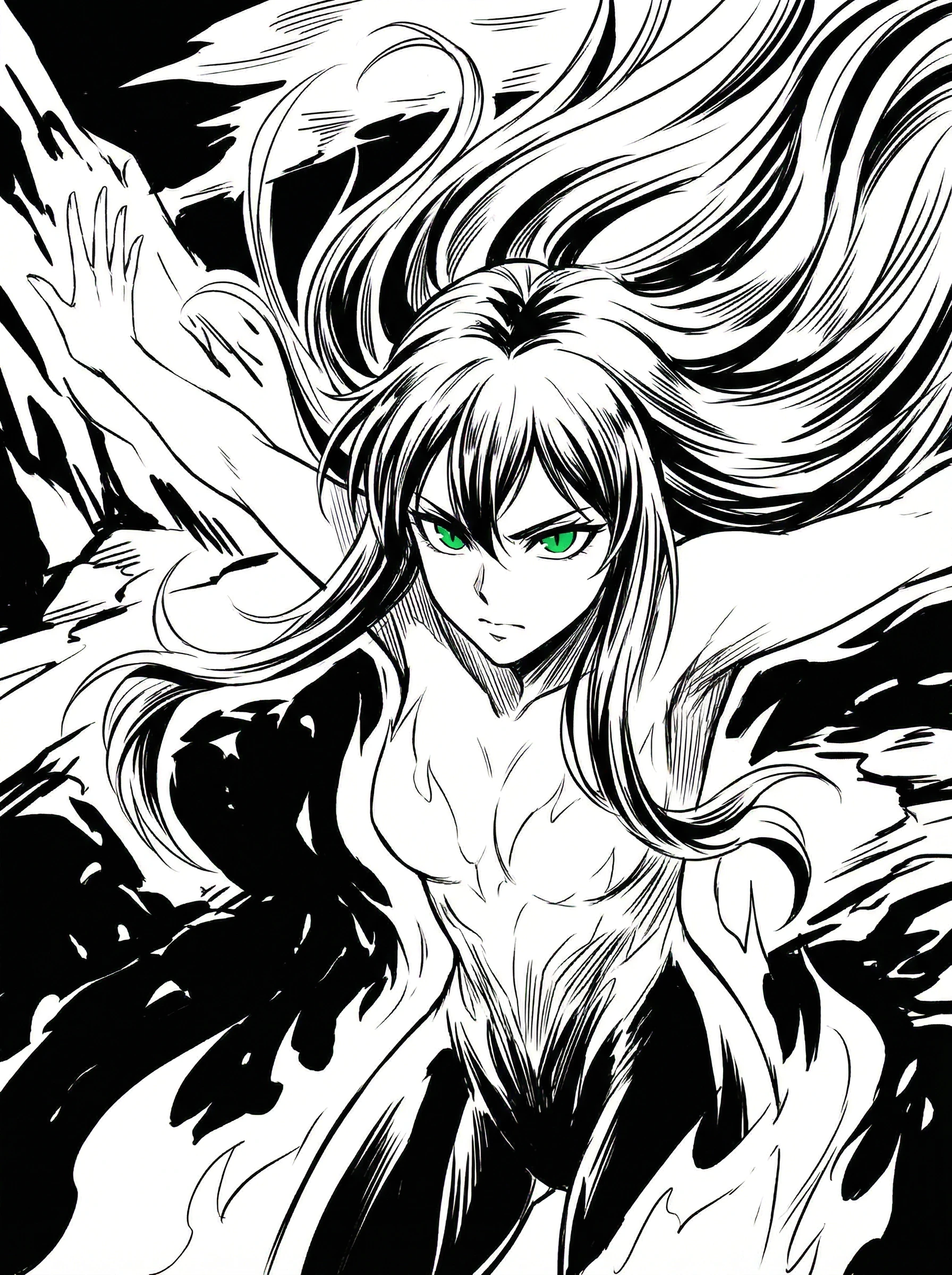 Manga en noir et blanc en un clic_image 